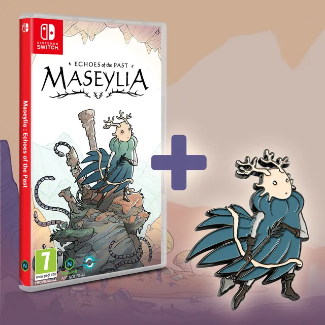 Maseylia: Echoes of the Past + Enamel Pin NS &amp; PS5